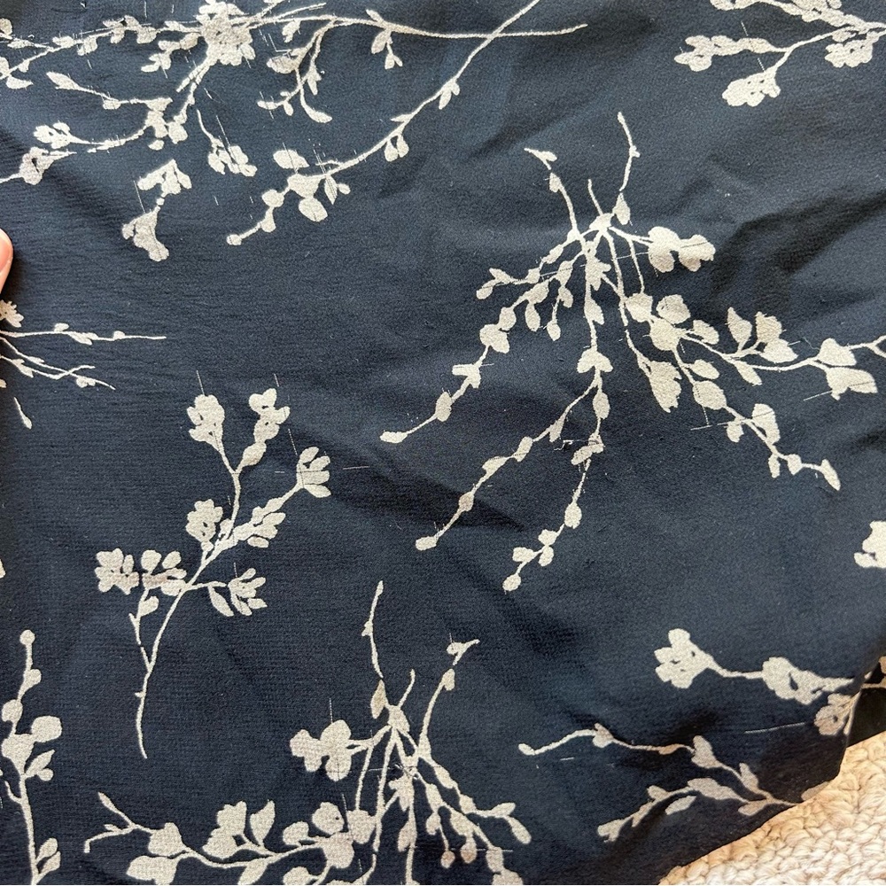Banana Republic Floral Print Silk Skirt - Picture 12 of 14